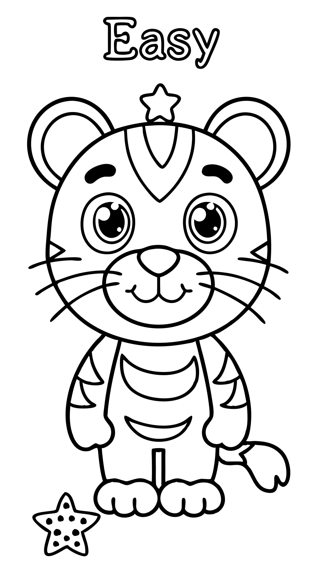 printable easy coloring pages